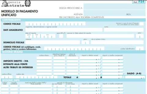 Modello F24