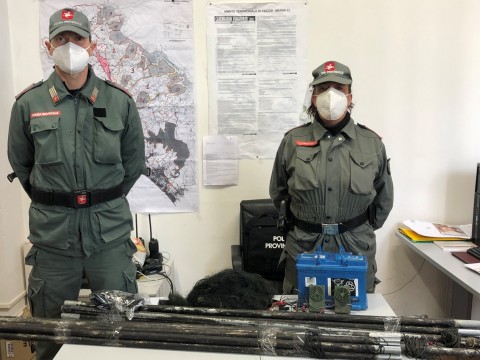 Polizia Provinciale Operazione Antibracconaggio