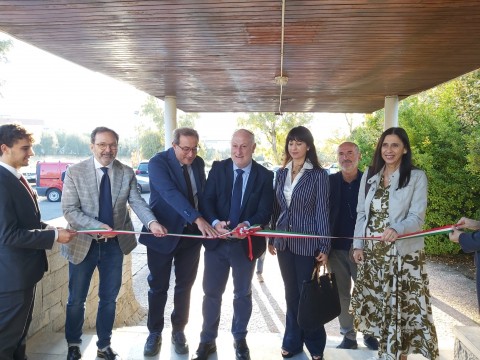 Inaugurazione sede provvisoria Alberghiero Minuto Via Aurelia Ovest Massa