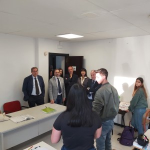 Inaugurazione sede provvisoria Alberghiero Minuto Via Aurelia Ovest Massa
