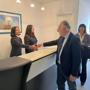 Inaugurazione sede provvisoria Alberghiero Minuto Via Aurelia Ovest Massa