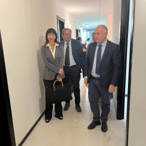 Inaugurazione sede provvisoria Alberghiero Minuto Via Aurelia Ovest Massa