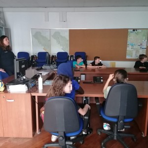 Visita Alunni Staffetti 1 E Sala Operativa