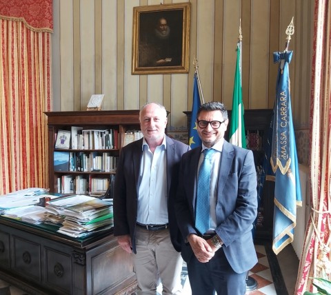 Presidente Lorenzetti e Questore Allegra