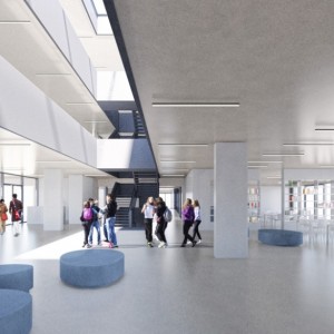 rendering atrio cenrale