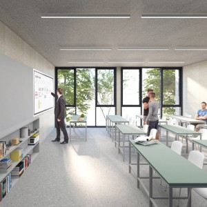 rendering aula