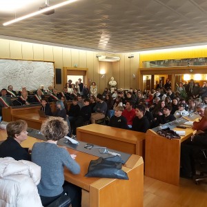 Foto panoramica pubblico