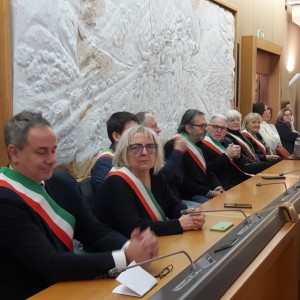 Primo tavolo con i sindaci